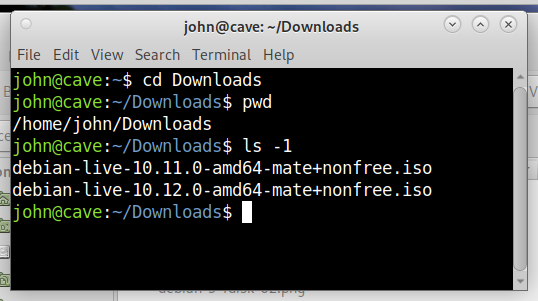 Debian 10 Burn 1