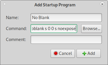 Debian 10 No Blank