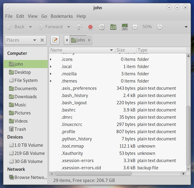 Debian 11 File Manager