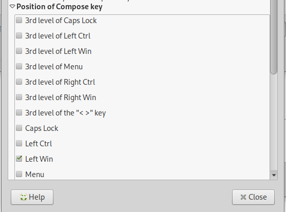 Debian 11 Compose Key 2